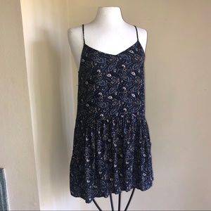 Abstract floral dress